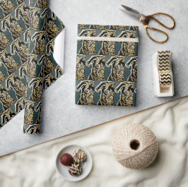 Papel De Presente Pug Wraping Paper