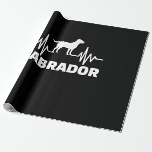 Papel De Presente Pulsação do Labrador Retriever