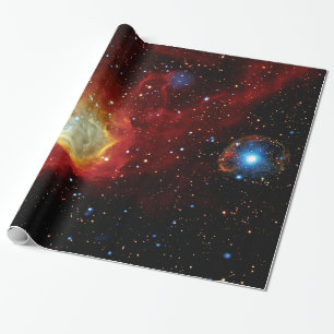 Papel De Presente Pulsar SXP 1062 Remanescente de Supernova NASA Fot