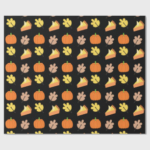 Papel De Presente Pumpkin de queda