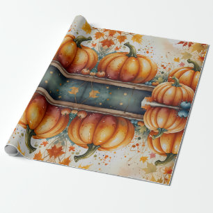 Papel De Presente Pumpkin Lovers