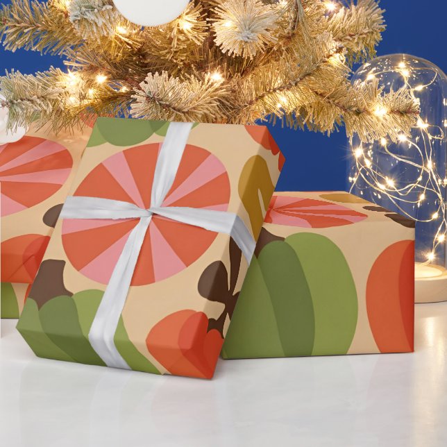 Papel De Presente Pumpkin Sensível de Halloween (Feriados)