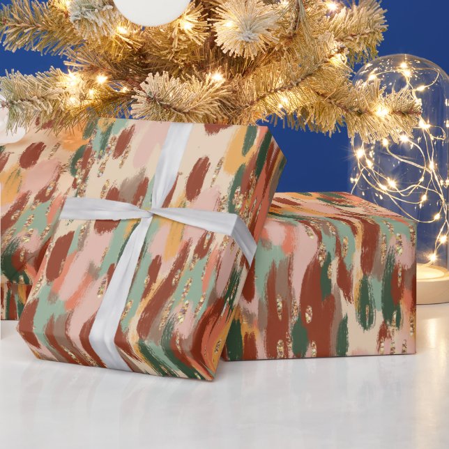 Papel De Presente Pumpkin Spice Standard (Feriados)