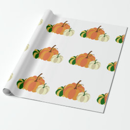 Papel De Presente Pumpkin wrapping paper