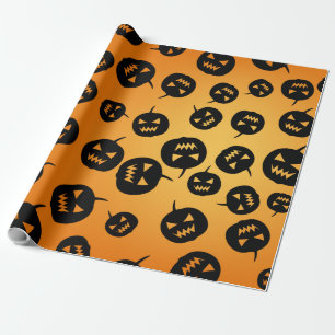 Papel De Presente Pumpkins