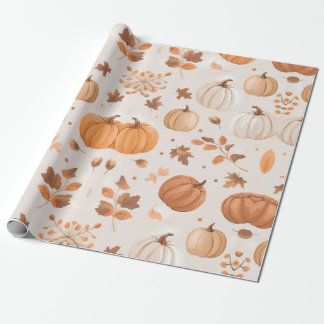 PAPEL DE PRESENTE PUMPKINS