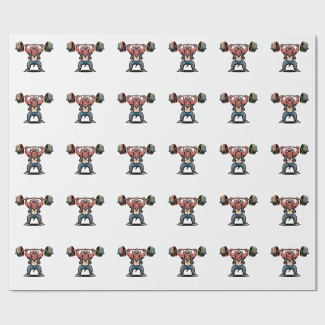 Papel De Presente Punk Rock Stegosaurus Dinossaur Tocando Violão (Aberto)