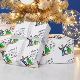 PAPEL DE PRESENTE PUNK ROCK XMAS