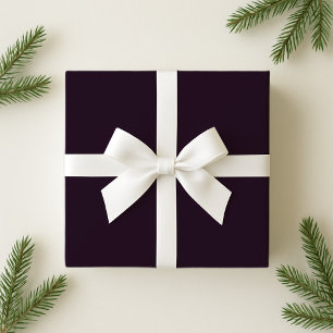 Papel De Presente Púrpura escura festiva