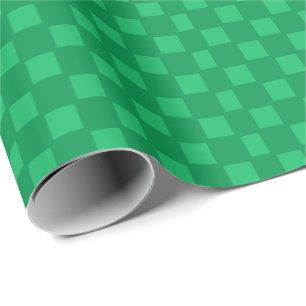 Papel De Presente Quadrados de verde limão