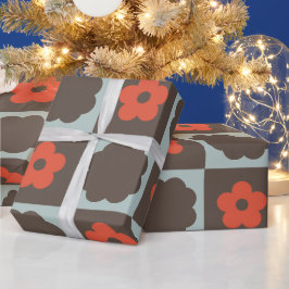 Papel De Presente Quadro de controlo (Wrappin) Groovy Girly Psychede