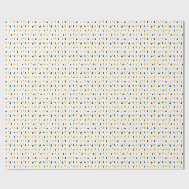 Papel De Presente Quando a chuva parece tão Bonito (Aberto)