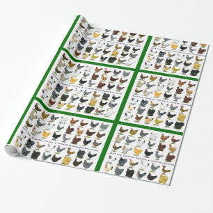 Papel De Presente Quarenta e oito Hen Promo