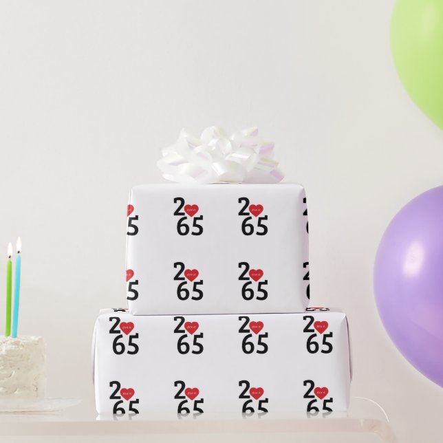 Papel De Presente Quarto Número 256  (Presentes para festas)