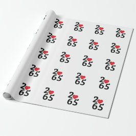 Papel De Presente Quarto Número 256