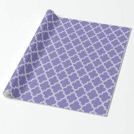 Papel De Presente Quatrefoil Moods Puro de Marrocos
