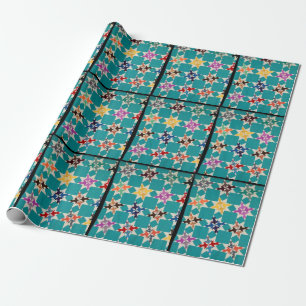 Papel De Presente Quatro coberturas de andorinhas