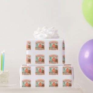 Papel De Presente Quatro Meses ao Redor do Mundo