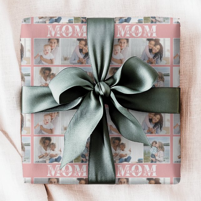 Papel De Presente Que bom que te amo, Dia de as mães. (Criador carregado)