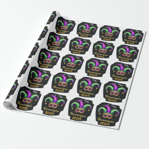 Papel De Presente Que Comece as Travessuras