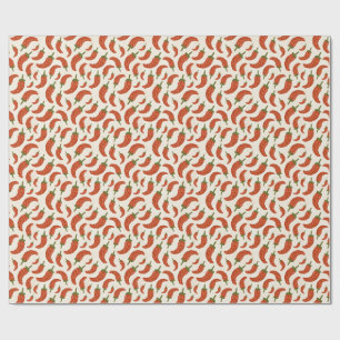 Papel De Presente Quebra-Cabra Aquática Chili Pepper