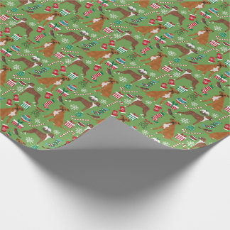 Papel De Presente Quebra de Natal dos Cães Boxer