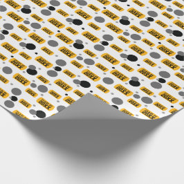 Papel De Presente Quebra de Padrão de "Classe de" Cachorro e Pontos