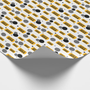 Papel De Presente Quebra de Padrão de "Classe de" Cachorro e Pontos