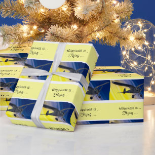 Papel De Presente Quebra de Presente - Avião Modelo