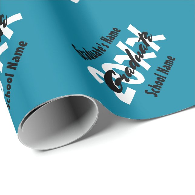 Papel De Presente Quebra de Presente de Graduação - HAMbyWG (Ponta do rolo)