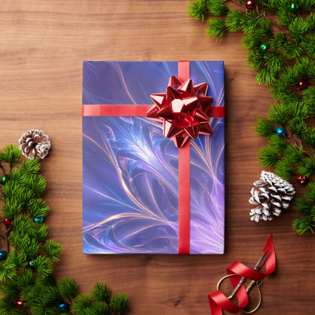 Papel De Presente Quebra de Presente do Lotus Brilhante Espiritual (Presente de Natal)