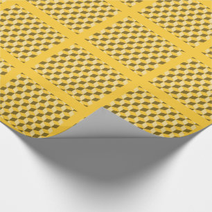 Papel De Presente Quebra de Presente - Patches de Três Blocos Dimens