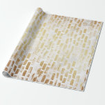 Papel De Presente Quebra Dourada Brick Wall Modern Gift<br><div class="desc">Quebra Dourada Brick Wall Modern Gift</div>