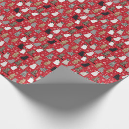 Papel De Presente Quebra no Presente de Natal