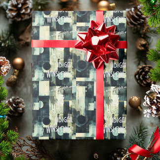 Papel De Presente Quebra-Presente Personalizada e Sofisticada em Pre