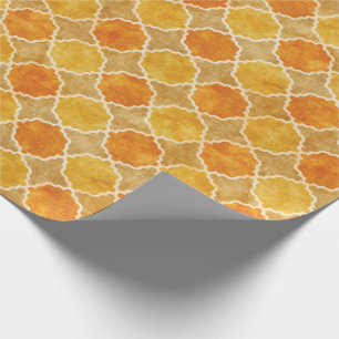 Papel De Presente Queda de Flutterby geométrica