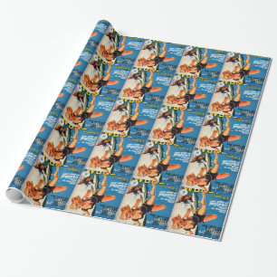 Papel De Presente Queda fora uma geleira