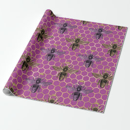 Papel De Presente Queen Bee Series Design 5