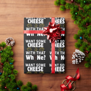 Papel De Presente Quer um pouco de queijo com esse chororô?