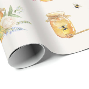 Papel De Presente Querida Mamãe Abelhinha para Chaveirinho de Bebê