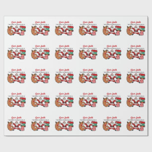 Papel De Presente Querido Papai Noel Este Ano Eu Estive Sólido 6 7 S
