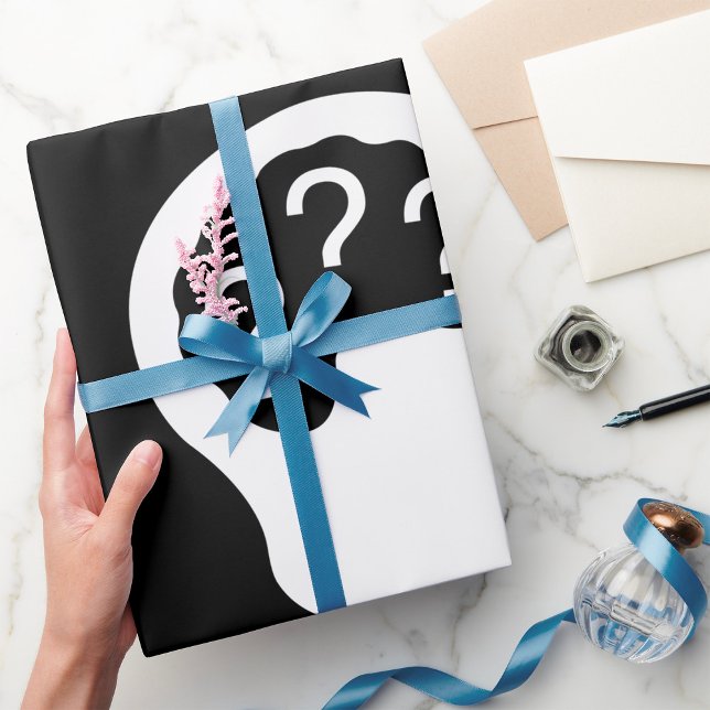 Papel De Presente Questionando o papel de empacotamento (Criador carregado)