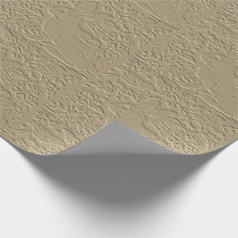 Papel De Presente Rabbit em relevo Papel castanho Pássaro Fragmento 