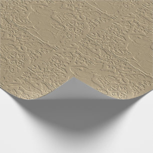 Papel De Presente Rabbit em relevo Papel castanho Pássaro Fragmento