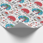 Papel De Presente Raccoon Christmas<br><div class="desc">O Natal do Raccoon com Remi e Rollie.</div>