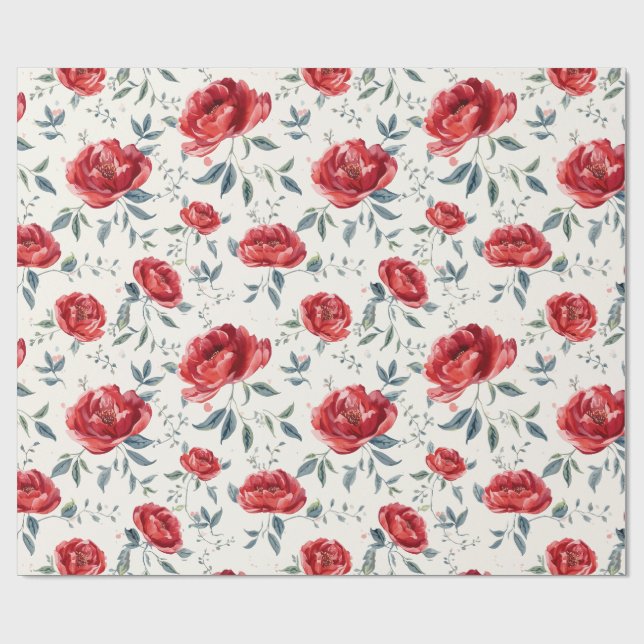 Papel De Presente Radiant garden of confidence pattern (Aberto)
