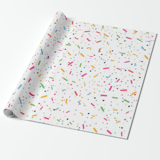 Papel De Presente Rainbow Sprinkles