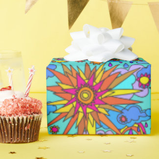 Papel De Presente Rainbows and Sunshine