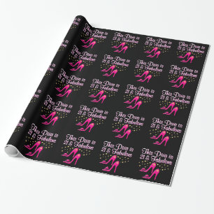PAPEL DE PRESENTE RAINHA DE CALÇADO DE 21 ANOS