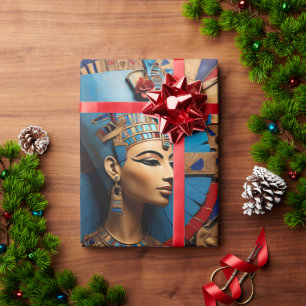 Papel De Presente Rainha Nefertiti